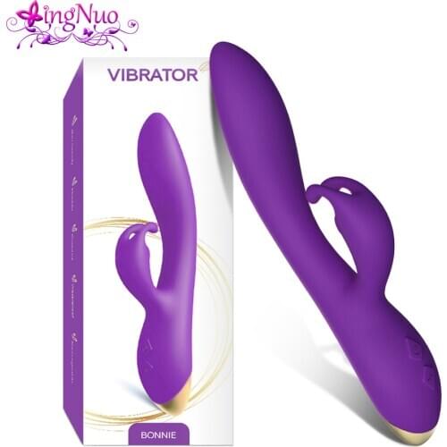 G-spot Dildo Vibrator For Women clitoris stimulato Waterproof Rabbit Vibrator Female vagina Adult Sex Product Toys for couples