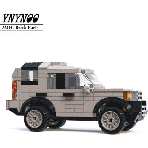 The Guardian Off Road Vehicle Landing Rover Cars City Technical Racer Famous Mini Car Defender MOC Building Bricks Toys Kids