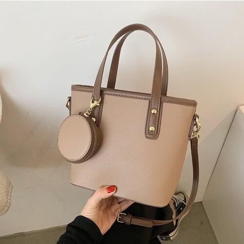 Wriufred Womens bags large-capacity single-shoulder handbags student tote bag texture high quality messenger bag female