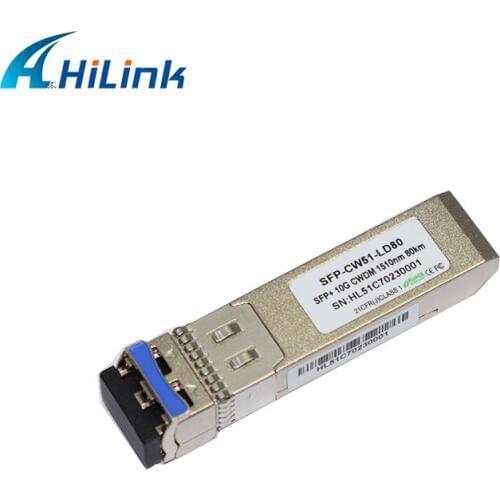 10G CWDM SFP+ 80KM 1510 EML+APD ZR LC DDM transceiver module