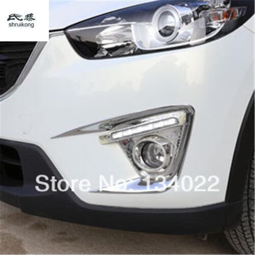2pcs/lot for2011-2016 Mazda CX 5 CX-5 CX5 CX - 5 KE fog lamp cover special front fog lamp decoration fog lamp box modified