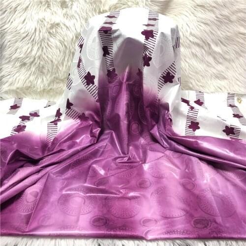 5yards Perfumed African Brocade Fabric Keep Shiny Top Quality 100% Cotton Bazin Riche Damask Shadda Fabric For Clothes