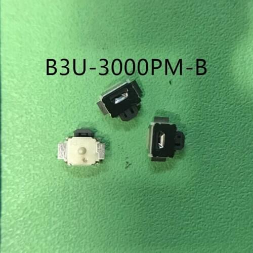 8PCS B3U-3000PM-B small turtle switch touch switch patch 2 feet side press 2P