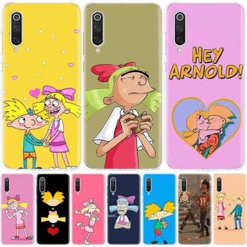 Hey Arnold Phone Case for Xiaomi Note 10 Mi 11 9 8 CC9 5X 6X A1 A2 A3 9T 10T Lite Pro Poco F1 X3 NFC F3 Cover Coque