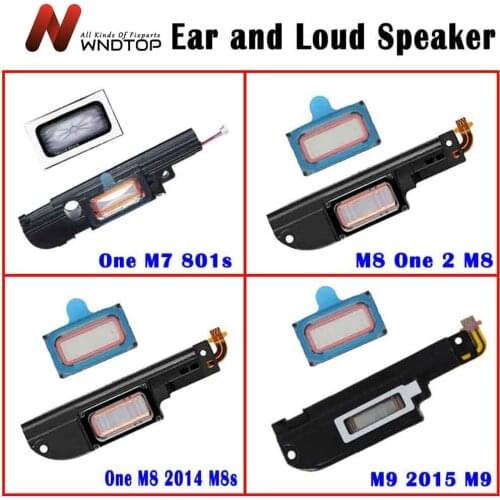 For HTC M8 Loud Speaker For HTC M7 M8S M9 Buzzer Ringer Loudspeaker Flex Cable For 801e M9 PLUS Built-in Earpiece Ear Speaker