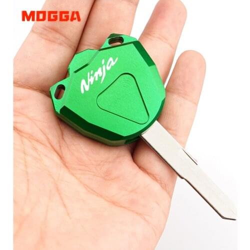For Kawasaki Ninja 250 300 400 650 2010-2020 2017 2018 2019 Motorcycle Accessories Key Case Cover Shell (Key Without chip)