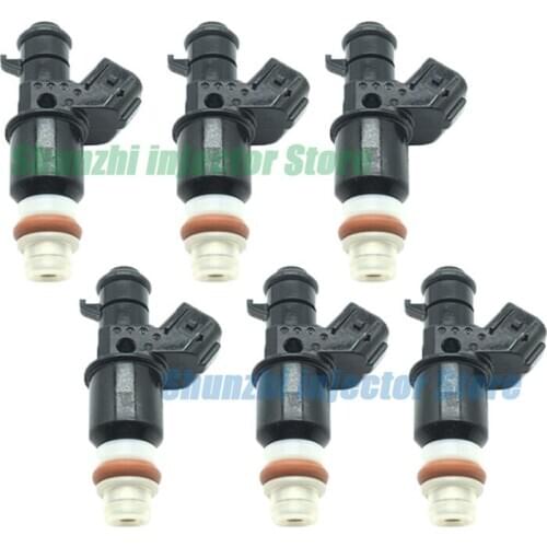6pcs Fuel Injector Nozzle For Honda City Jazz Fit 1.5L 16450-PWC-J01 16450PWCJ01 16450 PWC J01