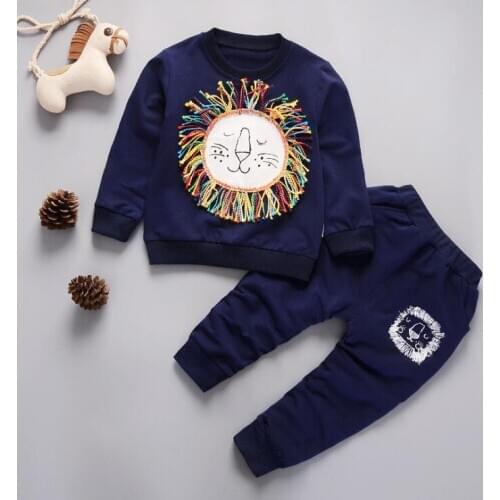 Baby AUTUMN Clothing Set for Girl Boy Sweatshirts Long Sleeve T Shirts+Casual Pants 2Pcs Set Toddler Outfit Children CLOTH Suit