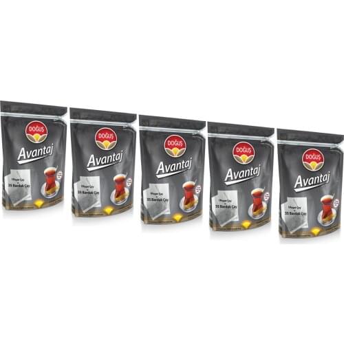 PERFECT WITH ITS WONDERFUL DRINK Dogus Advantage Teapot Tea Bag 35 Pcs 30 gr x 5 Pcs FREE SHİPPİNG