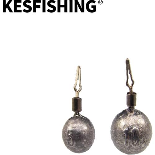 KESFISHING 10pcs Dropshot Weight Sinker For Fishing Hooks Sinker Fishhook Lure Tackle Pesca Fishing Accessories