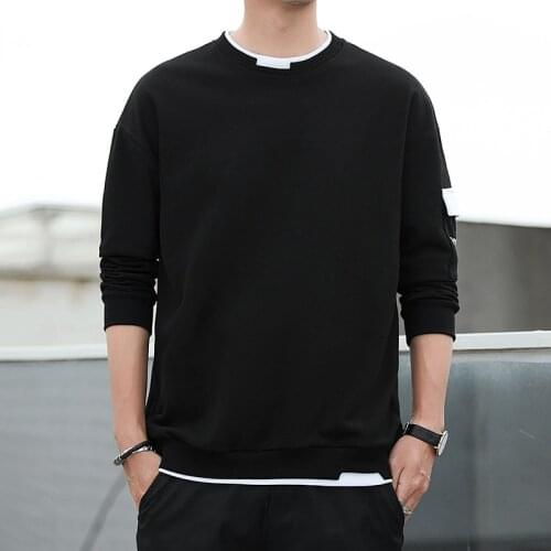 Sweatshirt Men Fashion Hoodies Mens Casual Spring Autumn Brand New Arrival Mens Pullover Sweatshirts Slim Fit High Quality C39