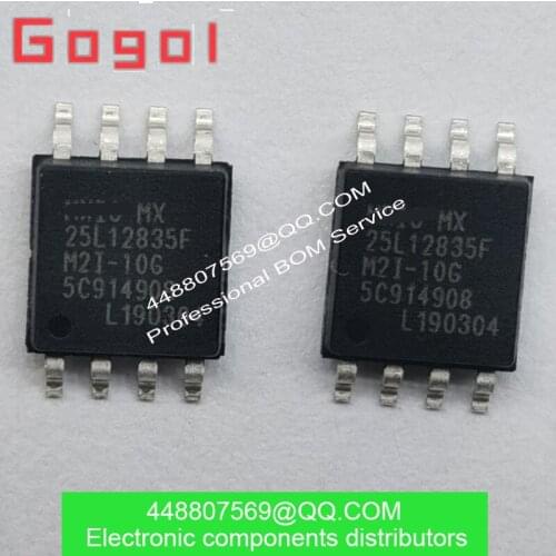 MX25L12835FM2I-10G MX25L12835FM2I 25L12835FM2I-10G MX25L12835F MX25L12835 100% new original 5pieces/lot