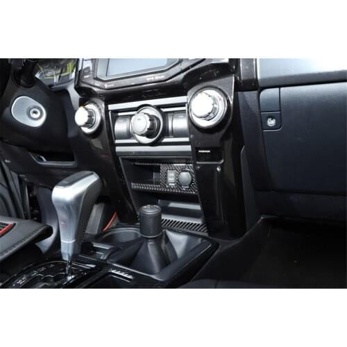 Cigarette Lighter Panel Cover Trim Stickers for Toyota 4Runner 2010+ Stylish Car Accessories Interior Decoration Brand New