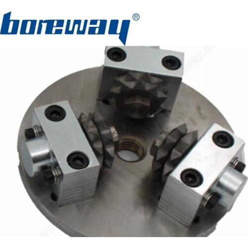 Supply D125*3T*M14 Diamond Star Type Bush Hammer Plate For Litch Surface