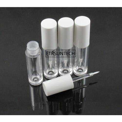 100pcs 5ml Empty Eyeliner Container Bottle Tube With Brush,Empty Liquid Lip Gloss Bottle Applicator Refillable Tube F2226