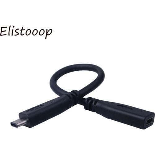 USB C Extension Cable Type C Extender Cord USB-C Thunderbolt 3 for MacBook Pro For Samsung Note 7 USB 3.1 USB Extension Cable