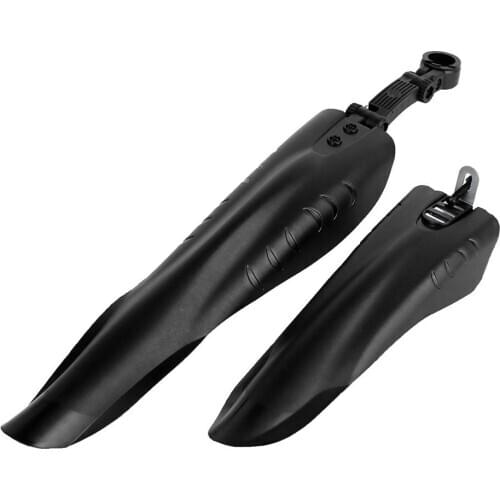 2 Pcs Bicycle Mudguard Front Rear Fenders Mountain Road Bike Mud Removable Guards Cycling Road MTB Mountain Bike Bicycle Fender