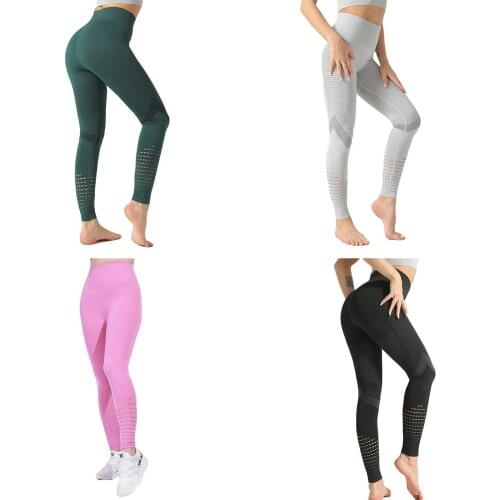 Womens High Waist Skinny Yoga Pants Home Sports Pants Rich Elastic Skinny Pants
