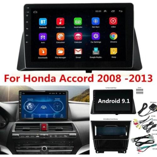 10.2'' HD screen Car Stereo Radio GPS Navigation for Honda Accord 2008-2013 Android 8.1 System WIFI Radio Multimedia Player