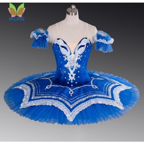Ballet costumes ballet dress for girls women Professional ballet tutu Blue classical ballerina skirt tutu
