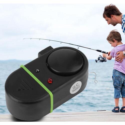 Electronic LED Light Clip-on Night Fishing Rod Fish Bite Sound Alarm Indicator New Chic