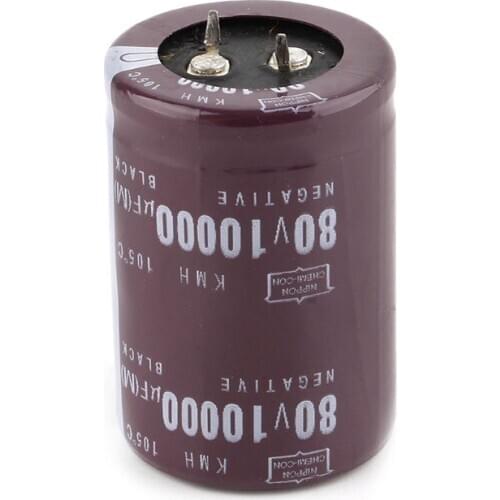 35x50mm 80V 10000uF Electrolytic Capacitor Filter Current Condenser for audio Amplifier A6HE