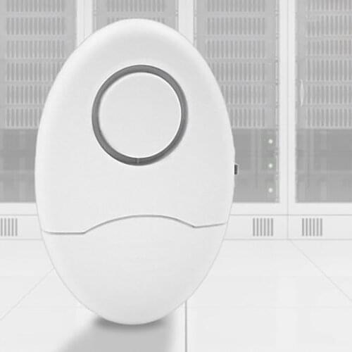 120dB Mini Bathroom Overflow Sensor Alarm, Water Leakage Alarm Detector Flood Leak Sensor Alarm Water Level Leakage Detector