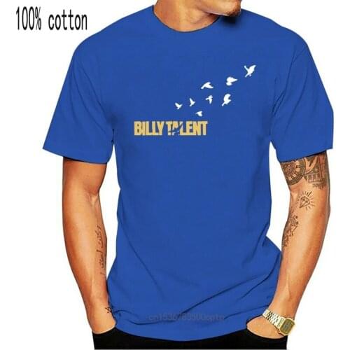 Mens Billy Talent Design Cotton Cool Summer Short Sleeve T Shirt