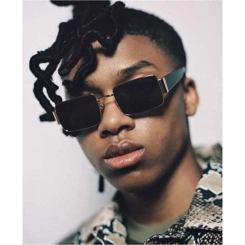 New Stylish Personality Frame Sunglasses Hip Hop CoolRetro Men And Women Street Shooting Sunglasses Cycling Sports Sunglasses