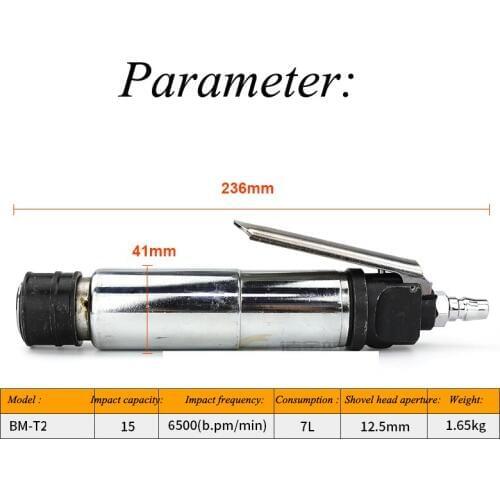 Air Shovel Air Shovel Pneumatic Pick Air Pneumatic Rust Remover Straight Rust Shovel Blade BM-T2