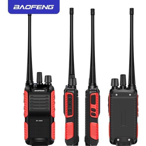 Walkie Talkie Baofeng BF-999S 4/5G high power 8W 4800mAh Two-way Radio 50km CB Radio FM Transceiver USB charge directly upgrade