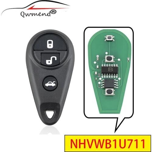 NHVWB1U711 433mhz Remote Smart Car Key for Subaru Impreza 2009 2010 2011 2012 2013 Forrester Legacy Outback 2011-2013 3+1BUT
