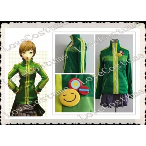 Shin Megami Tensei Persona P4 Chie Satonaka Cosplay Costume Tailor made