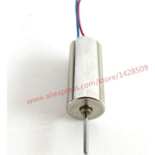 2 pcs hight quanlity 3.7v metal coreless dc motor Micro DC-motor with Propeller Model Airplane Motor with 80mm wire