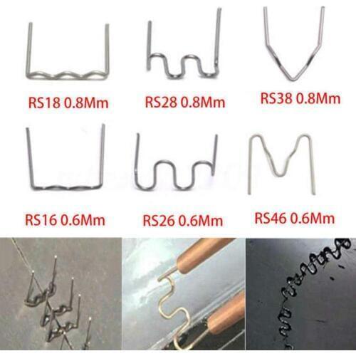 100/600PCS Hot Stapler For Plastic Welder Welding Repair Car Bumper Melt Machine Tool Hot Welding Y8E3