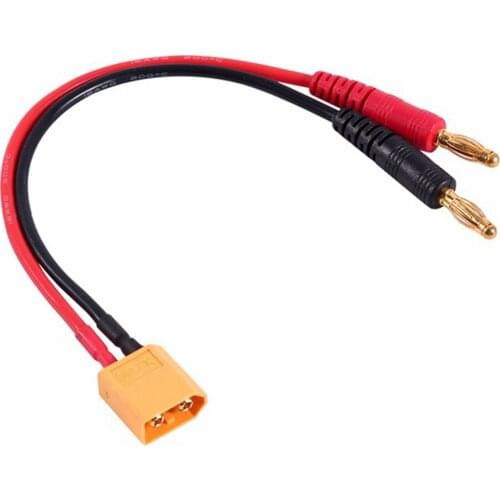 4.0mm Banana Plug to XT60 Charging Cable Silicone Wire For B6 B6AC Balance Charger Spare Parts