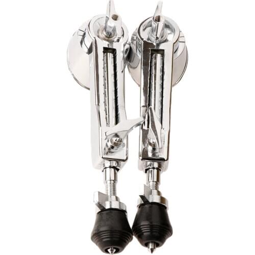 Bass Drum Spur Replacement Parts for Jazz Drum Precussion Instrument, Pair