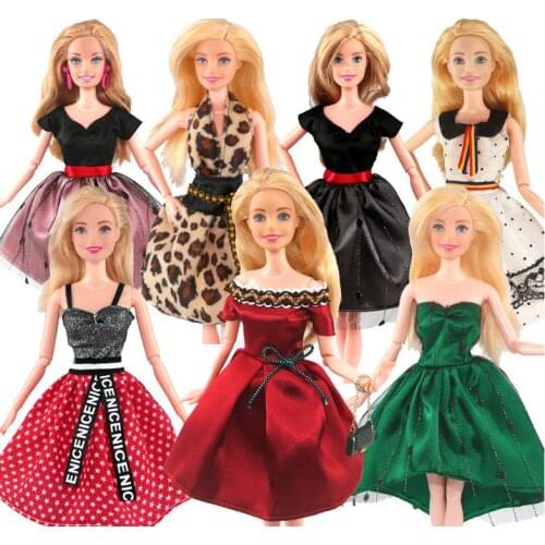 Cosplay Fashion Ballet Dresses For Barbie Princess Clothes Outfits Party Gown 1/6 BJD Playhouse Accessories Kids DIY Toys Gifts
