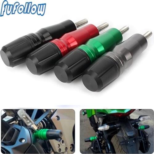 For Yamaha YZF R3 R25 R15 YZF-R3 YZF-R25 YZF-R15 V3 MT03 MT25 2015-2020 2021 8MM Motorcycle Exhaust Crash Protector Frame Slider