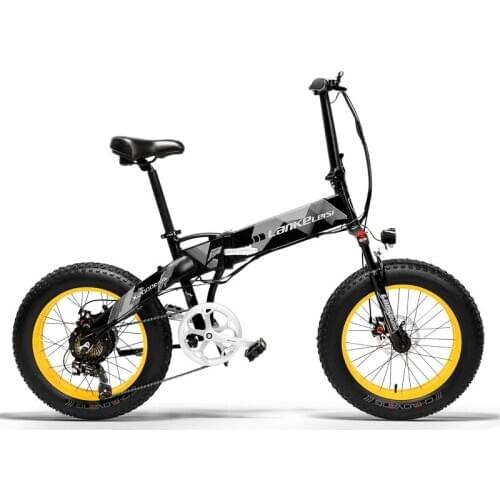 LANKELEISI Fat E-Bike 20 inch Fat Tire Electric Bike 48V 1000W 14.5AH LG Lithium Battery Electric Bicycle Free Shipping