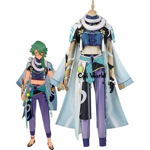 Genshin Impact Liyue Harbor Baizhu Outfits Games Cosplay Costumes