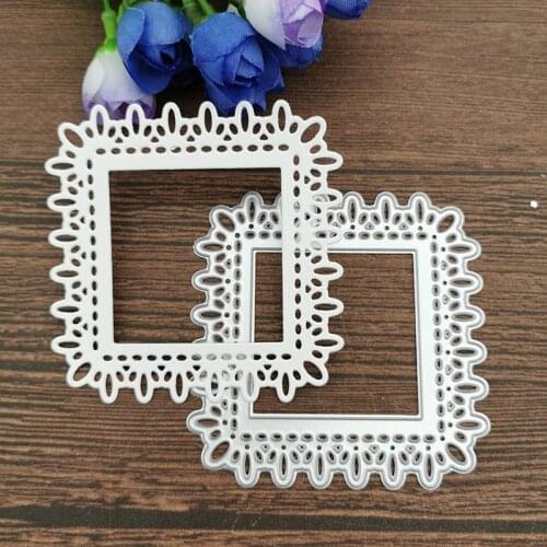 Lace background Metal Cutting Dies Stencils For DIY Scrapbooking Decorative Embossing Handcraft Die Cutting Template