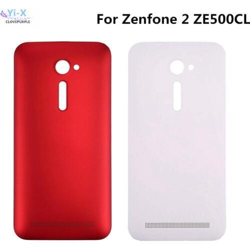 New Rear Battery Cover Housing For ASUS Zenfone 2 ZE500CL Z00D Back Cover Battery Case Replacement Parts