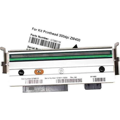 New A+ Quality ZM400 79801M Printhead For Zebra ZM400 305dpi Thermal Barcode Label Printer Compatible Printer,Warranty 90days