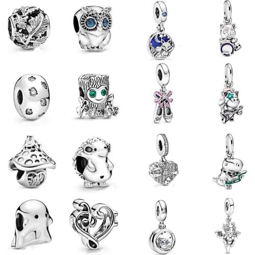 Fall 2019 Series 1:1 S925 New Exquisite High-quality Pendant Accessories Suitable For Original Womens Bracelet Diy Jewelry