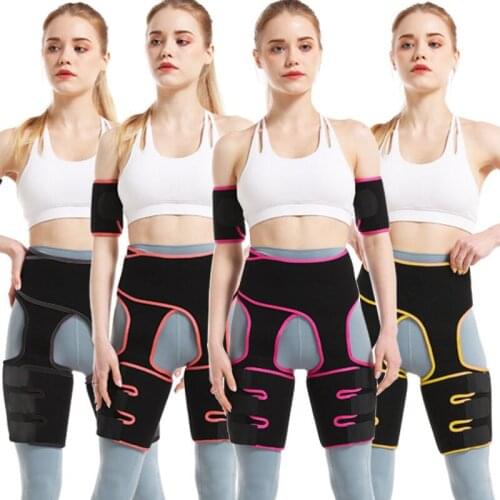 Adjustable Thigh Waist Trainer Belt Trimmer Leg Shaper Butt Lifter Fat Burning Waistband Women Fitness Support Shapewear