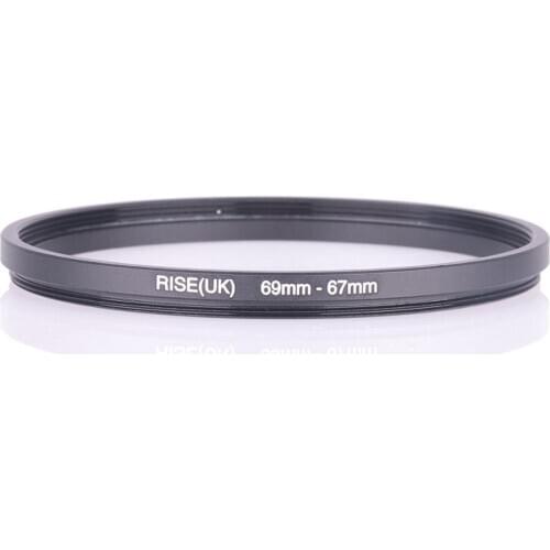 RISE(UK) 69mm-67mm 69-67 mm 69 to 67 Step down Filter Ring Adapter