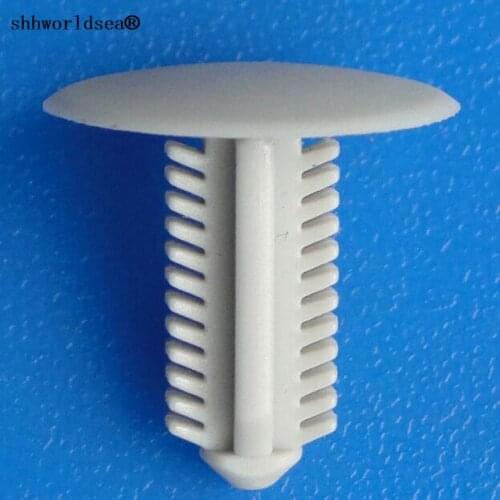 Shhworldsea 100pcs car plastic clip and fasteners trim retainer for Joylong 63399-26050
