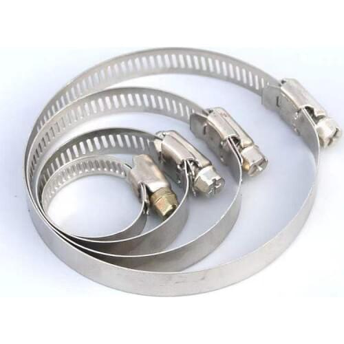 Parking Heater Air Pipe Stainless Steel Clamp Hose Clamp For Webasto Eberspacher Diesel Parking Heater Air Pipe Oil Pipe