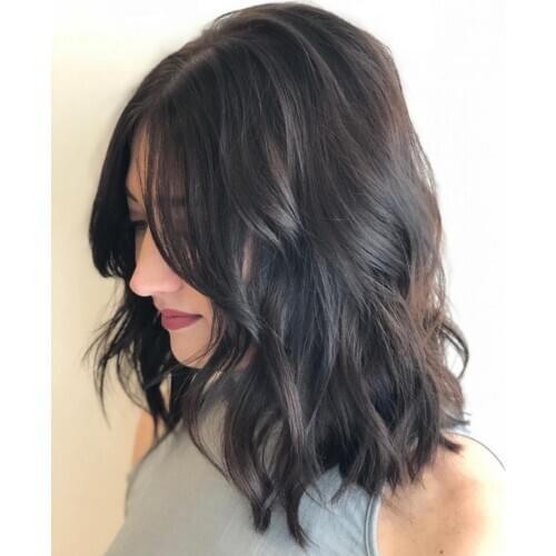 Alishevy 100% European virgin hair wigs slight wave jewish wig kosher wig Best Sheitels in stock